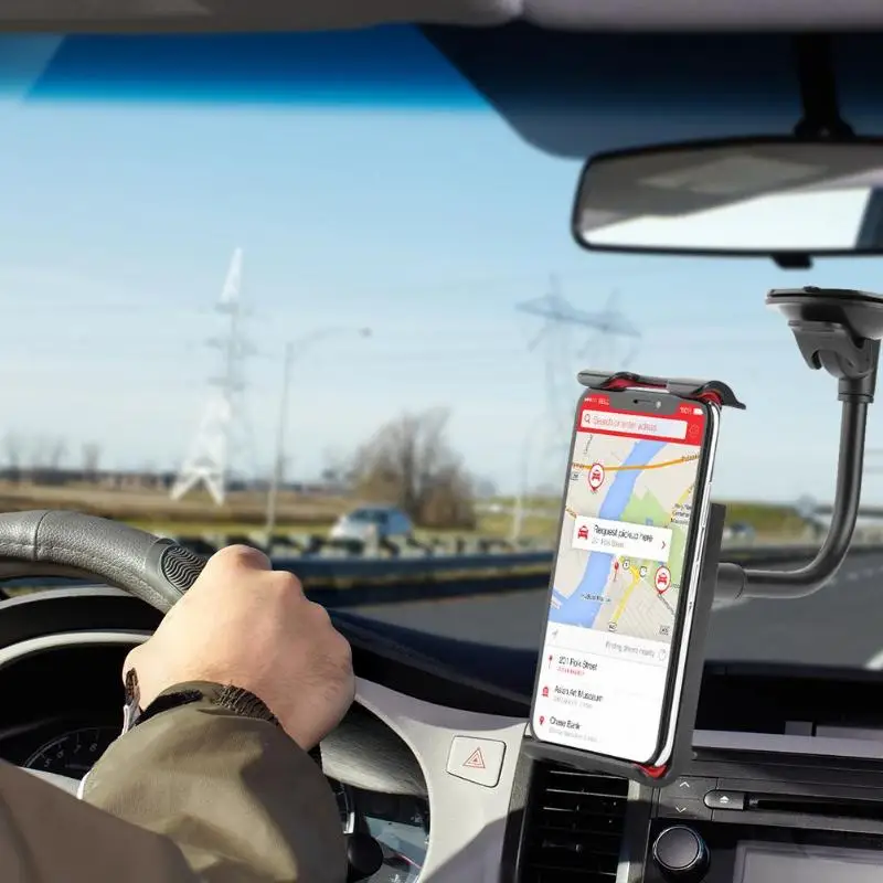 

Universal Car Windshield Dashboard Mount Suction Cup Phone Holder Stand For Smart Phone GPS Mobile Phones Accessories Hot Sale