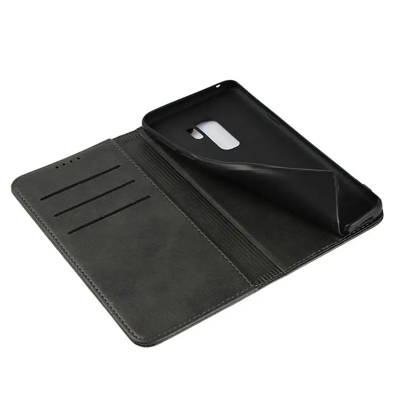 

Vintage Wallet Folding Flip Case with Kickstand, Card Holder, Magnetic Closure Protective Cover for Samsung S9,9S,8,8S,Note 8,9