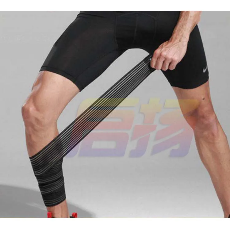 

2pcs/lot Powerlifting Elastic Bandage Leg Compression Calf Knee Support Strap Wraps Band Brace Sports Protector