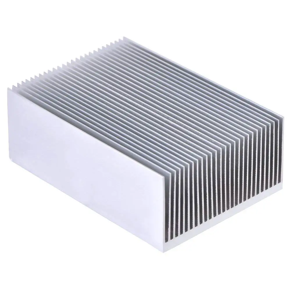 

HOT-Aluminum Heat Radiator Heatsink Cooling Fan 200x69x37mm Silver Tone