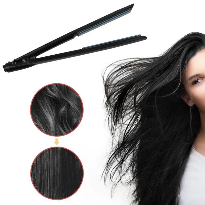 

Professional Hair Straightener Touch Screen Hair Heating Plate Flat Iron Straightening Fast Warm-up Styling Tools EU Plug