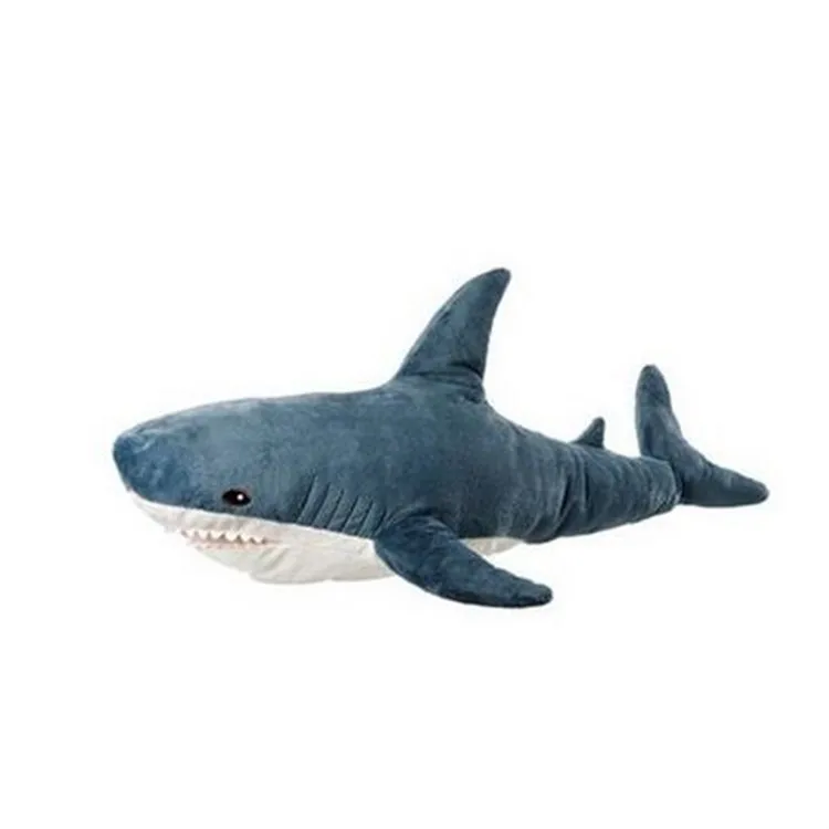 

100cm Giant Hammerhead Shark Plush Toy Lifelike Shark Toy Soft Stuffed Animal High Quality Children Gift Shop Decor