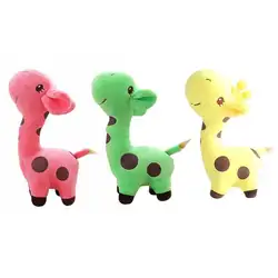 Милый Мультфильм Плюшевая кукла-жираф для маленьких детей дети успокоить чучело игрушка в подарок Творческий игрушечные лошадки детей