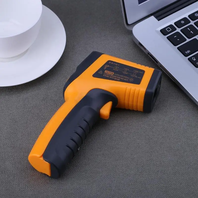 

DT-500 Handheld Digital LCD -50 to 600 Degree Non-Contact Thermom Gun Pyrometer IR Point Infrared Temperature Tester 2019 New