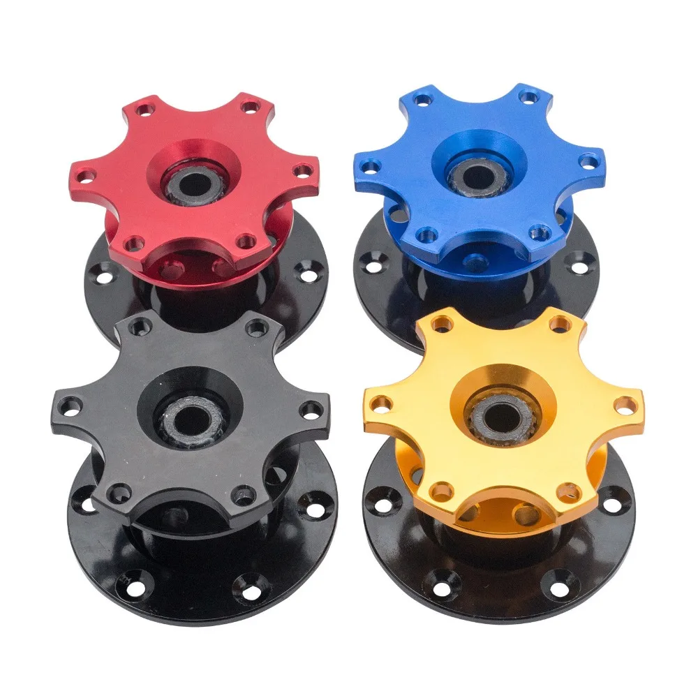 

Universal For Car Steering Wheel Quick Release snap off hub adapter Car Steering Wheel Hub Boss Kit