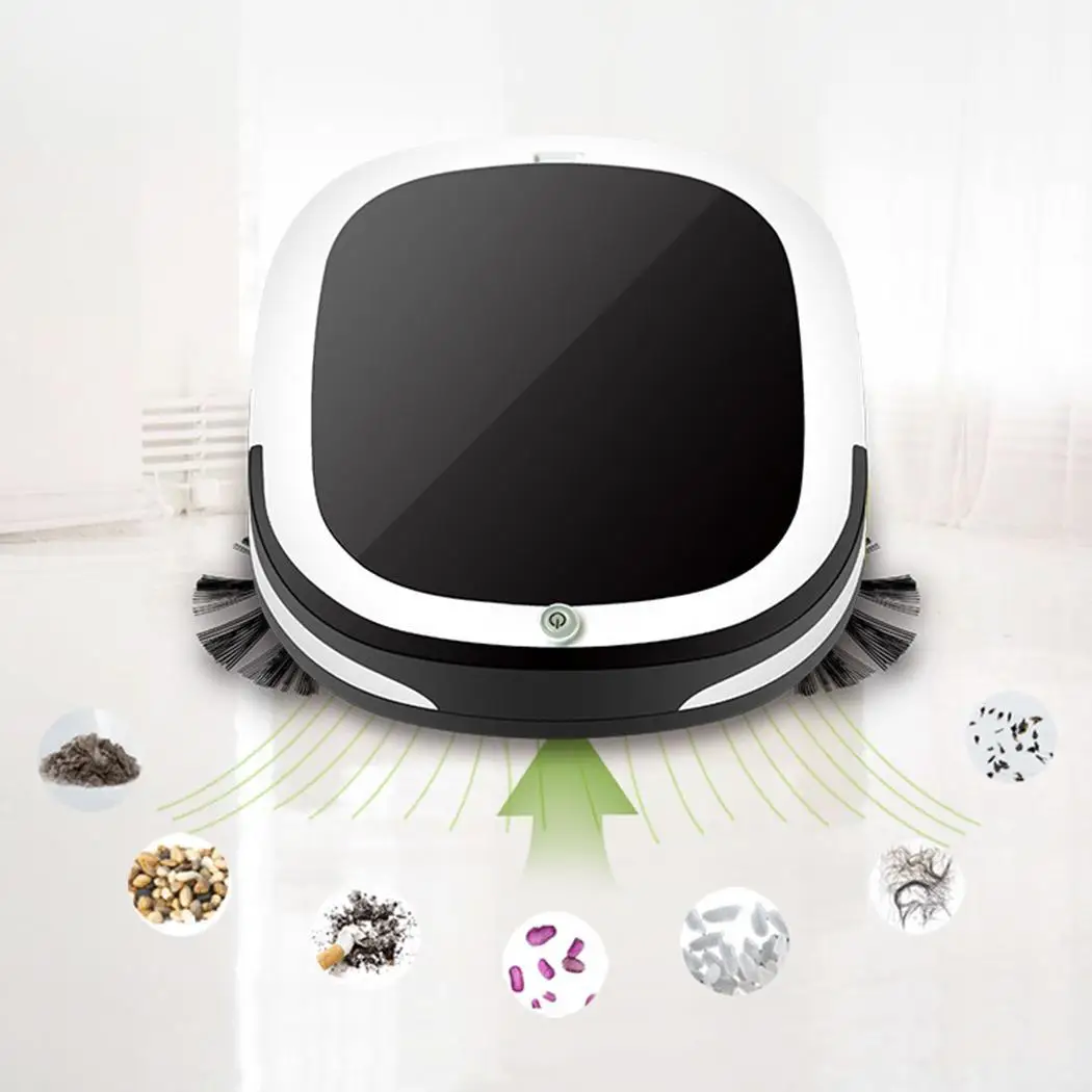 

USB Rechargeable Electric Wireless Sweep Robot Dust Vacuum Household Floor Sweeping Intelligent Automatic Robot Sweeping Cleaner