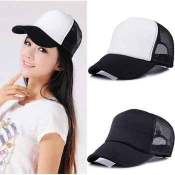 

2019 New Fashion Breathable Baseball Cap With Net Women's Adjustable Work Travel Sunshade Duck Tongue Caps Men Hip Hop Caps Hats