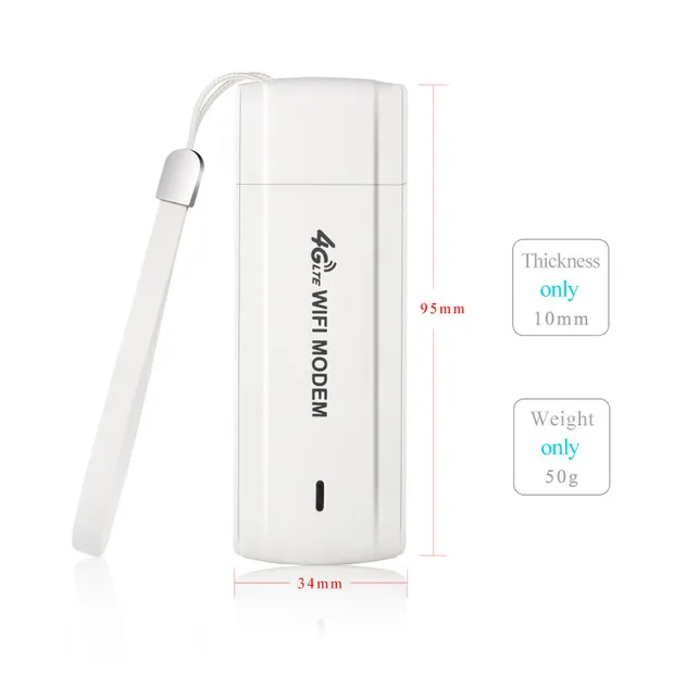 Беспроводной 4G Портативный Hotspot Fdd Lte мобильный Wifi Usb модем маршрутизатор 100 Мбит/с