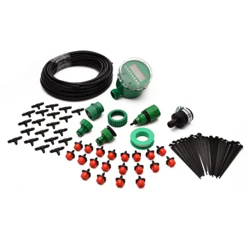 

DIY 25M/15M Micro Drip Irrigation System Manual Automatic Plant Self Watering Garden Hose Micro Drip Garden Watering Kits