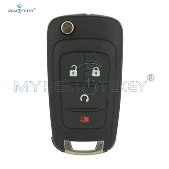 

Remtekey OHT01060512 3 button with panic flip key shell for Chevrolet Equinox Sonic Trax 2010 2011 2012 2013 2014 2015 2016 2017