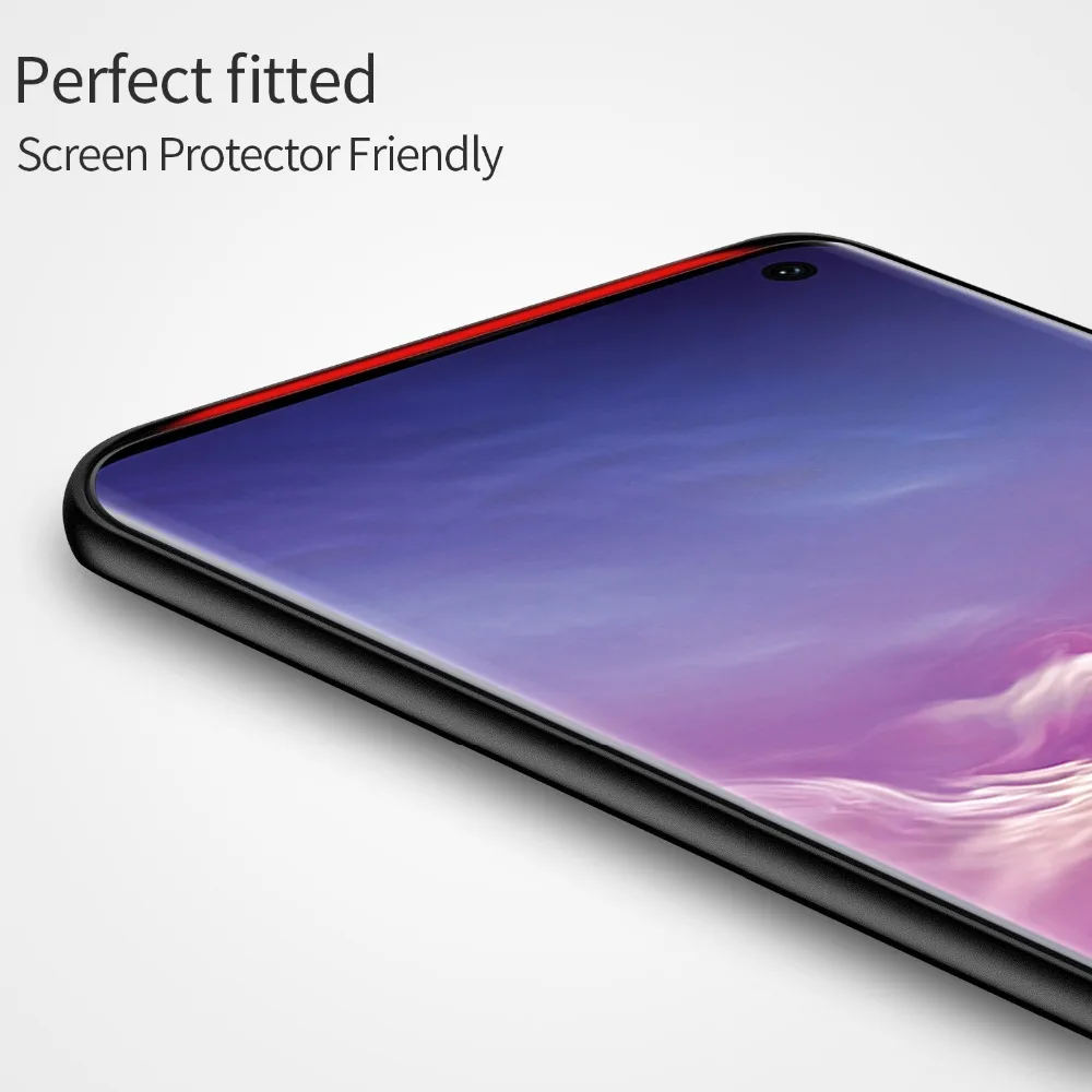 Msvii чехол для Samsung Galaxy S10 ультра тонкий жесткий пластиковый матовый Plus S10plus чехлы