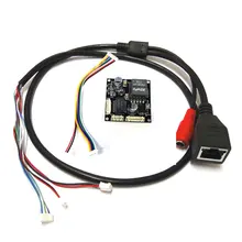 Вход 44-57 в 38*38 мм cctv ip камера модуль порта вызова печатной платы выход DC 12 В с IP кабелем