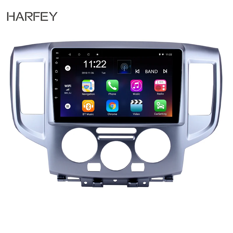Harfey GPS Автомобильный мультимедийный плеер Android 10. 0 аудио для 2006-2012 Suzuki SX4 с Bluetooth