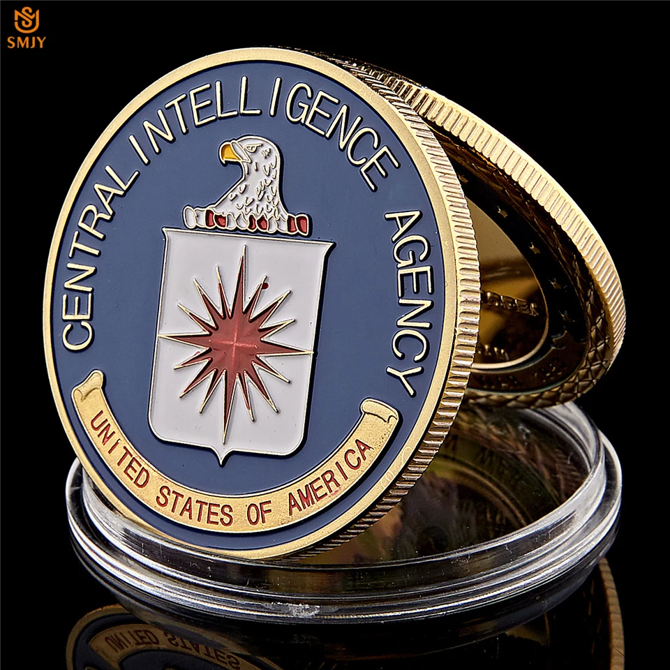 

USA CIA Central Intelligence Agency Great Seal Of The United States Challenge Metal Coin Collectibles Value