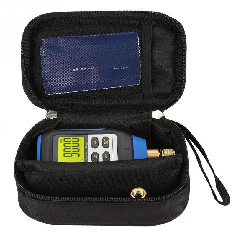 

VMV-1 High Accuracy Digital Vacuum Gauge for Atmospheric Environment 0-50 Degree Tool Large screen Supports four vacuum units