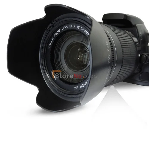 72MMM EW-78D EW78D бленда объектива для CANoN 7D 5DII 50D 60D T3i T2i T1i T3 EF 18-200 мм 28-200 мм объектива фильтр капот