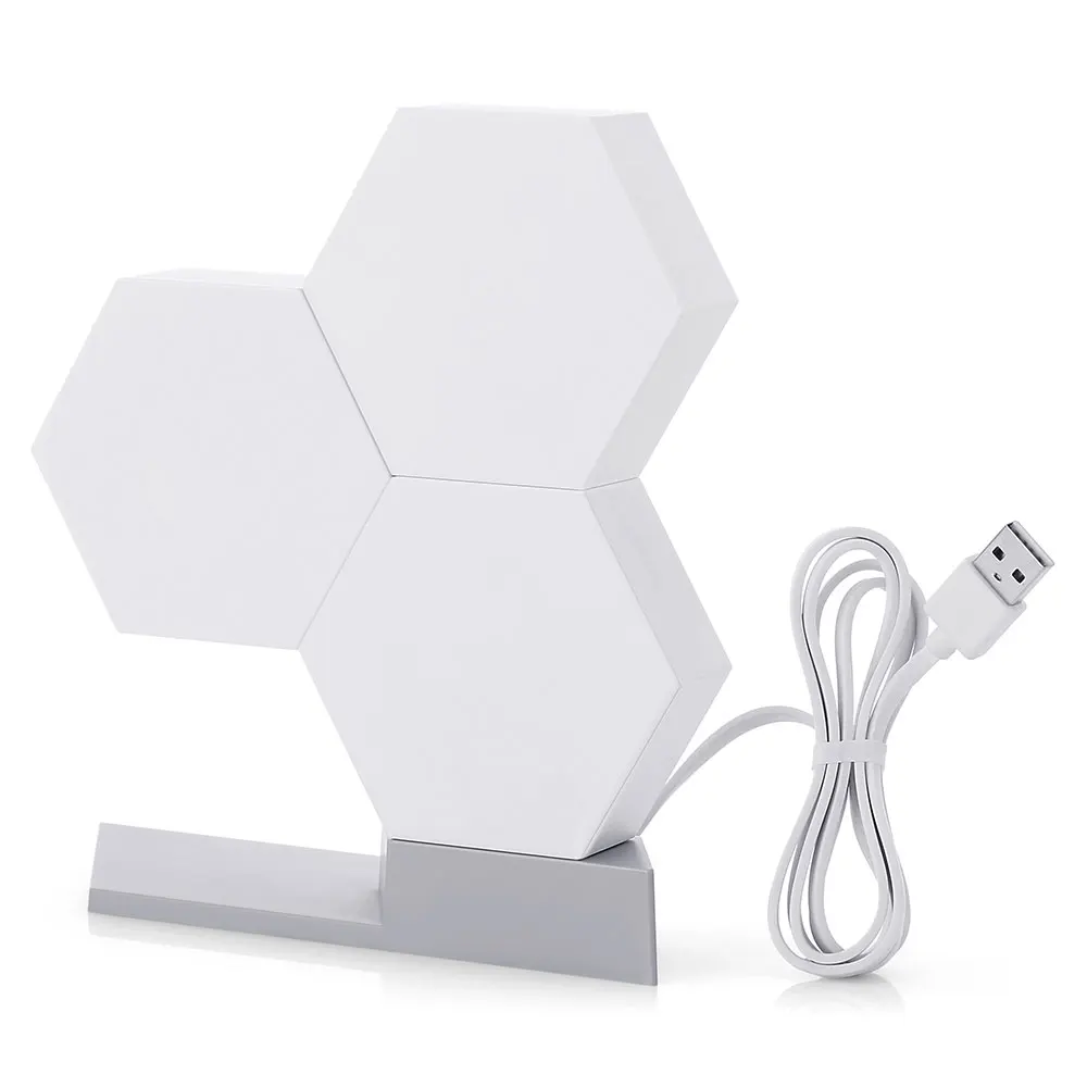 Lifesmart 3 шт. сделай сам Квантовый светильник s креативная Геометрическая сборка