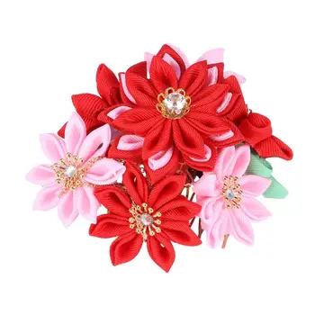 

1pc Hair Comb Flower Clumps Exquisite Headdress Inserted Comb Hair Accessories Hair Jewelry for Ladies Girls Women