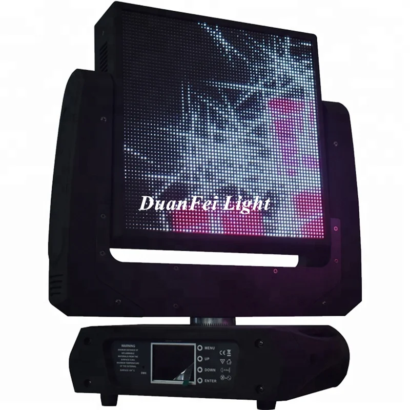 2 шт. P5 64x64 светодиодный волшебный движущийся дисплей dmx512 управление сценическое