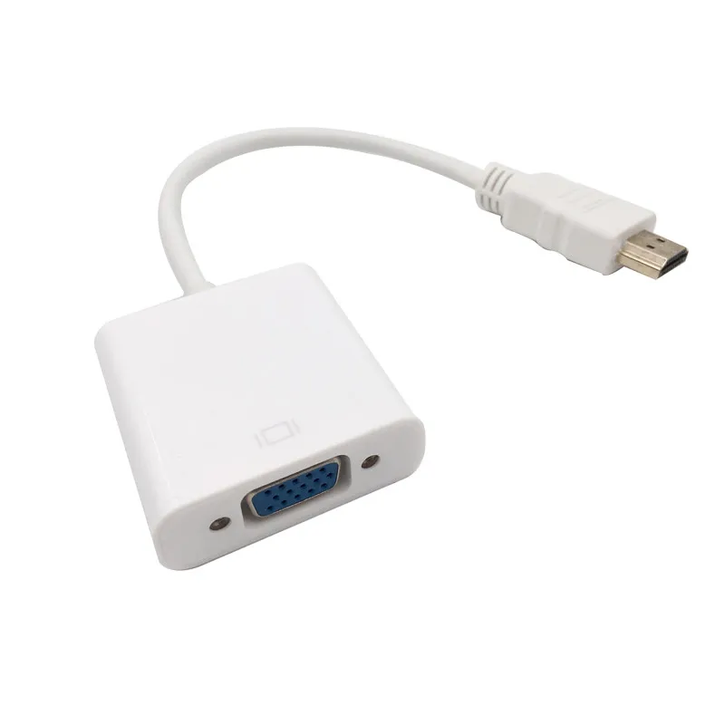 HDMI к VGA адаптер папа Famale конвертер 1080P видео аудио для ПК ноутбука планшета|Кабели