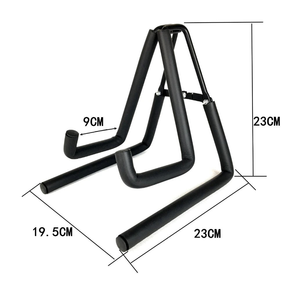 Foldable&quotA&quot Guitar Stand Lightweight Electric Holder Bass Ukulele Stringed Instrument Holde Accessoriesr | Спорт и