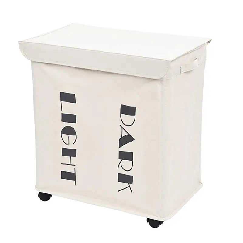 laundry basket with compartments