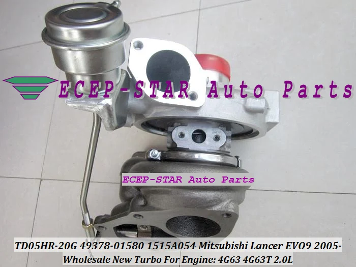 TD05HR TD05HR-20G 49378-01580 1515A054 Turbo Turbine Turbocharger fit For Mitsubishi Lancer EVO EVO9 2005- 4G63 4G63T 2.0L (4)