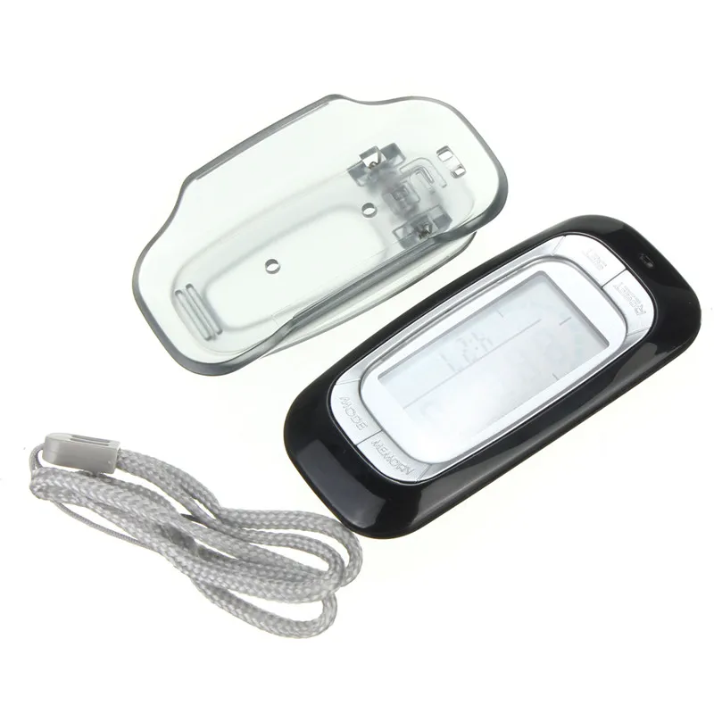 

SGOODE Multifunction 3D Sensor Running Walking Pedometer Steps Counter Calorie Burnt Calculator Lightweight Clip on Pedometers