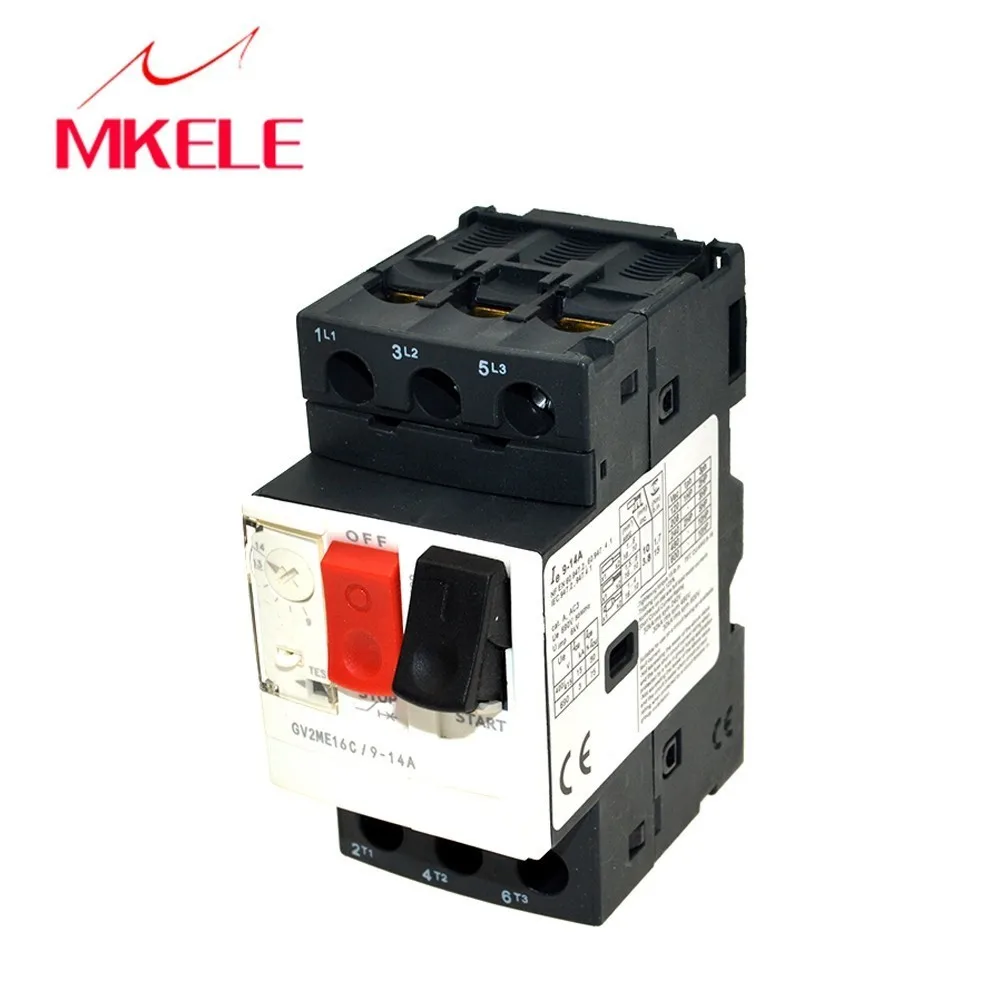 

GV2ME16 Overload Contactor 9-14A Motor Protector Circuit Breaker motor Thermal Magnetic Protection with The lowest Price