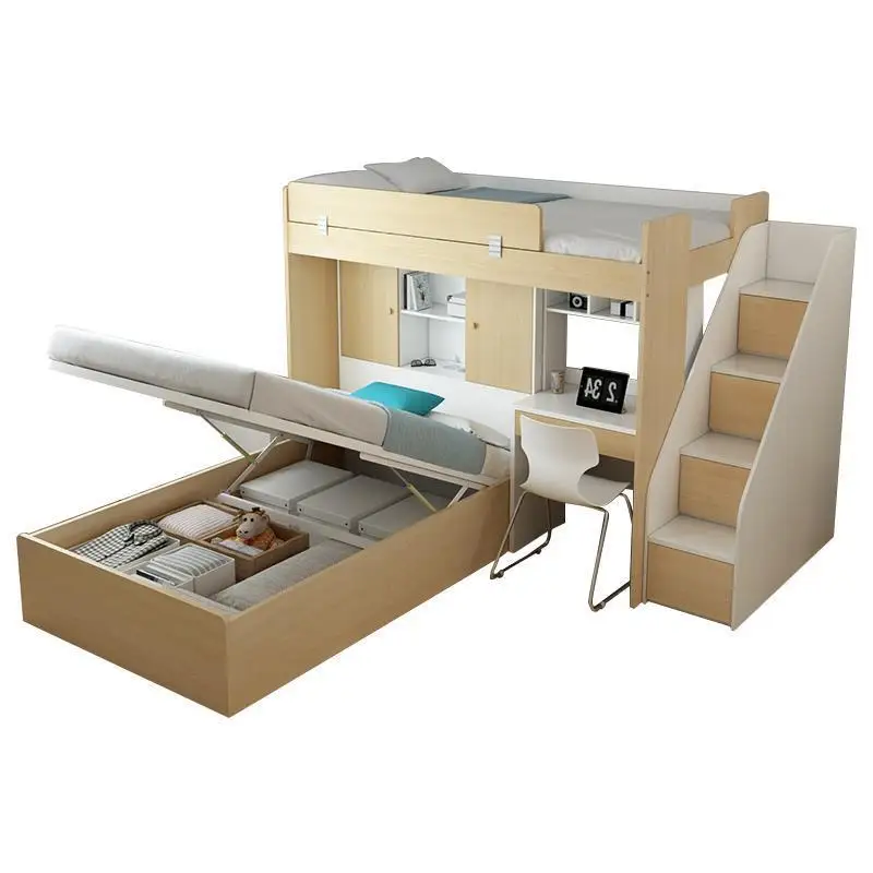 Mobilya Letto هل Matrimoniale واحدة قورتو Meble مجموعة غرفة نوم الأثاث كاما Moderna Mueble دي Dormitorio سرير طبقي مزدوج