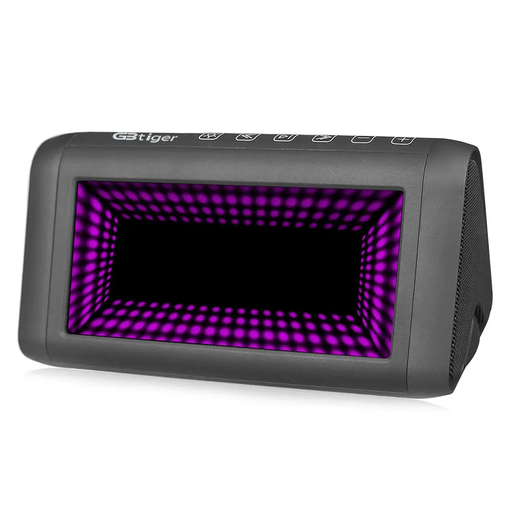 GBTIGER BS 1025 волшебное зеркало Hi Fi СВЕТОДИОДНЫЙ Красочный световой динамик 3D