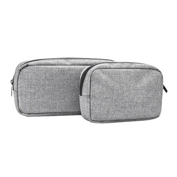 

Men's Digital Bag 2 Size Male Data Lines Power Bank Package Multi-function Travel Pouch Case Accessories Supplies Products