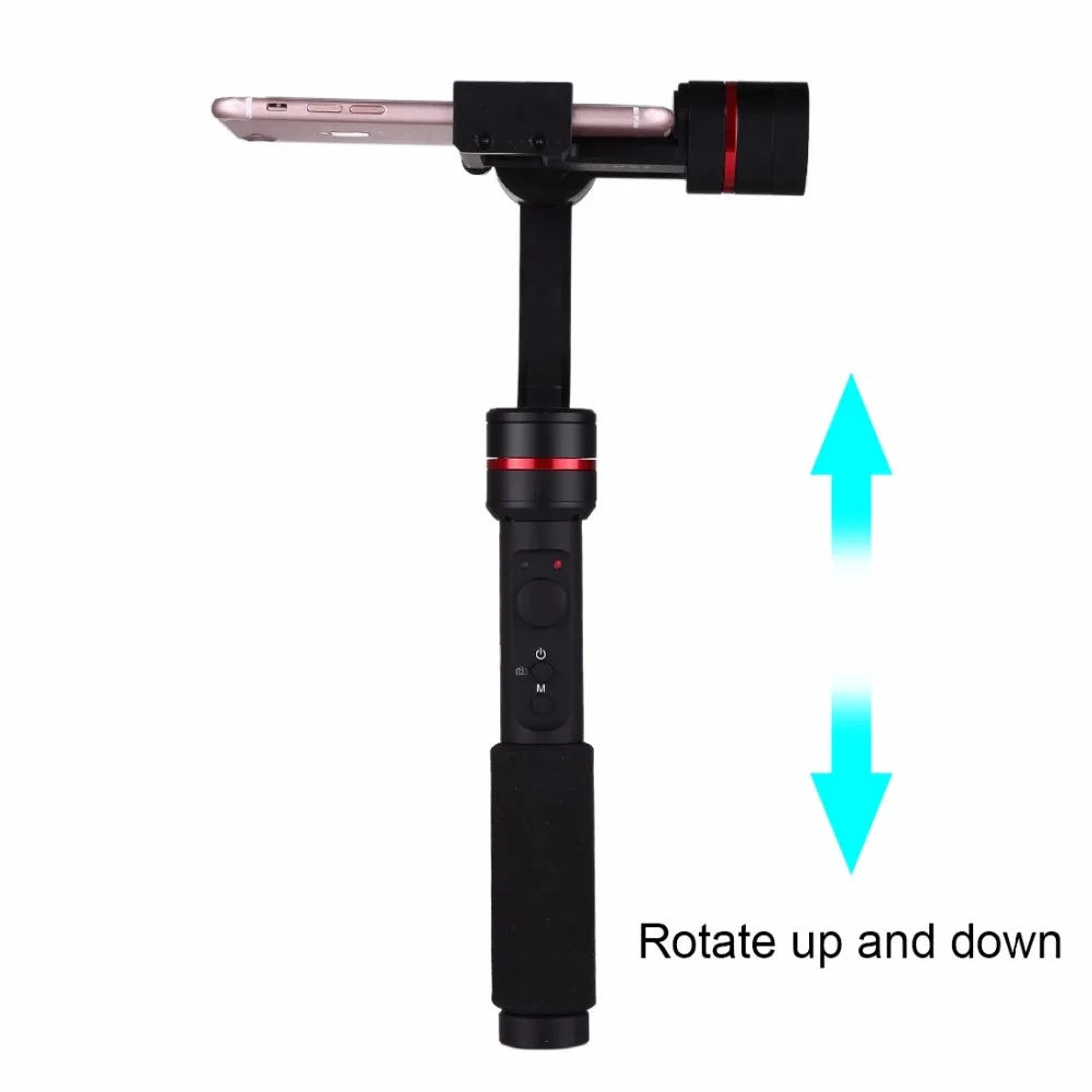 Горячая TTKK PULUZ G1 3 осевая карманная селфи телефон Gimbal Steadicam Стабилизатор зажим
