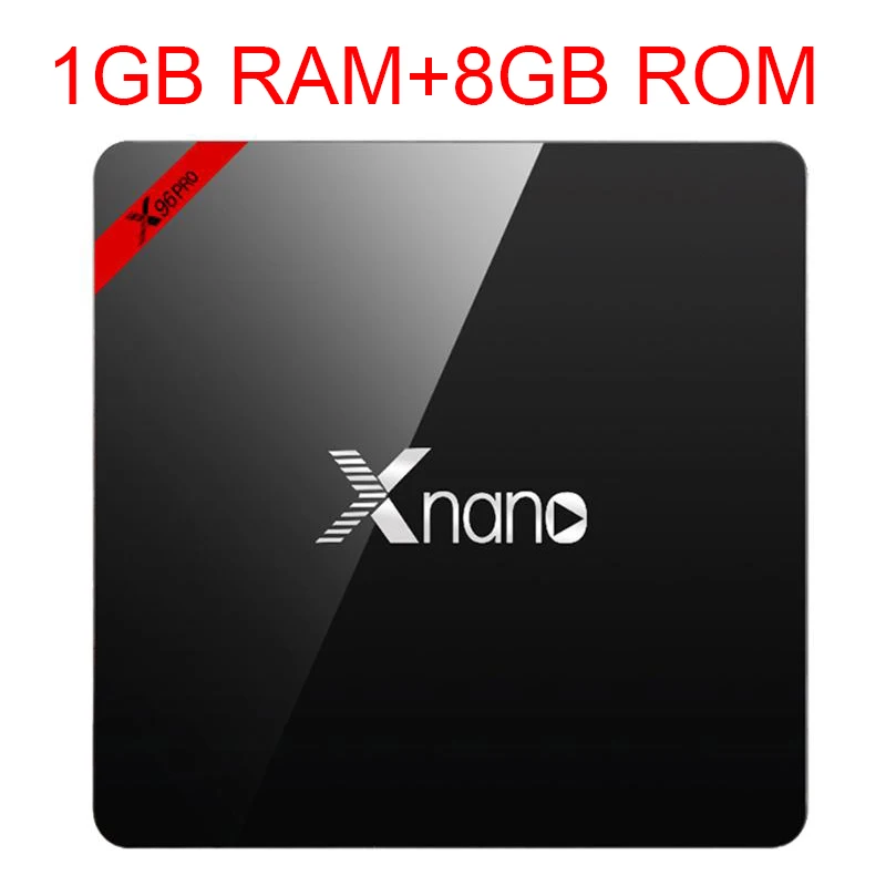 

X96 Amlogic X96pro S905X TV Set Top Box Android 6.0 Media Player Set Top Box WiFi 2.4G H.265 Smart TV Box US Plug