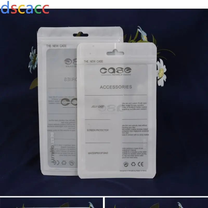 

DSCACC non-stick nonstick PP Retail Package Packaging Bag for Apple iPhone Samsung Huawei LG Sony Xiaomi 4.7 5.5 6 inch TPU Case