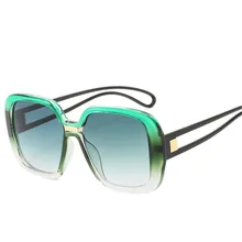 New Women Sunglasses European And American Ladies Sunglasses Trend Transparent Vintage Shining Oversize Frame Sun Glasses Shade New Women Sunglasses European And American Ladies Sunglasses Trend Transparent Vintage Shining Oversize Frame Sun Glasses Shade