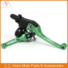 Motorcycle CNC Aluminum Foldable ASV F3 Clutch & Brake Lever For Honda Yamaha Kawasaki Suzuki Motocross Motorcycle CNC Aluminum Foldable ASV F3 Clutch & Brake Lever For Honda Yamaha Kawasaki Suzuki Motocross