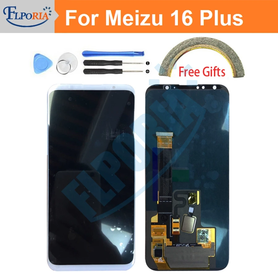 

Original New 6.0 LCD Screen For Meizu 16 Plus LCD Display+Touch Screen Digitizer Assembly For Meizu 16Plus Replacement Parts