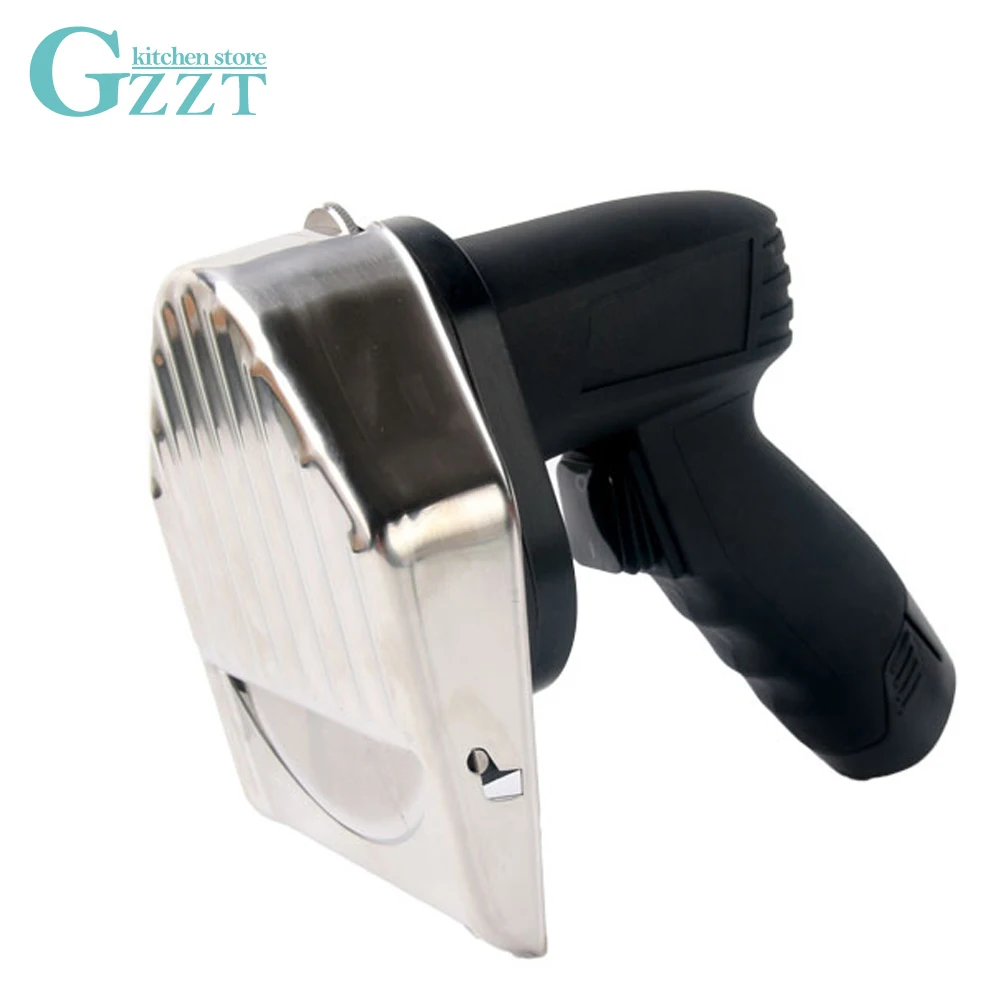 Electric Knife Shawarma Kebab Slicer Doner Cutter With Two Batteries With Two Blades Wireless Doner Kebab Slicer