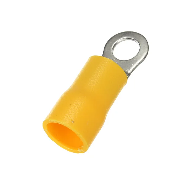 Details about   20PCS 4-6mm² Yellow Ring Heat Shrink Electrical Terminals Connectors 