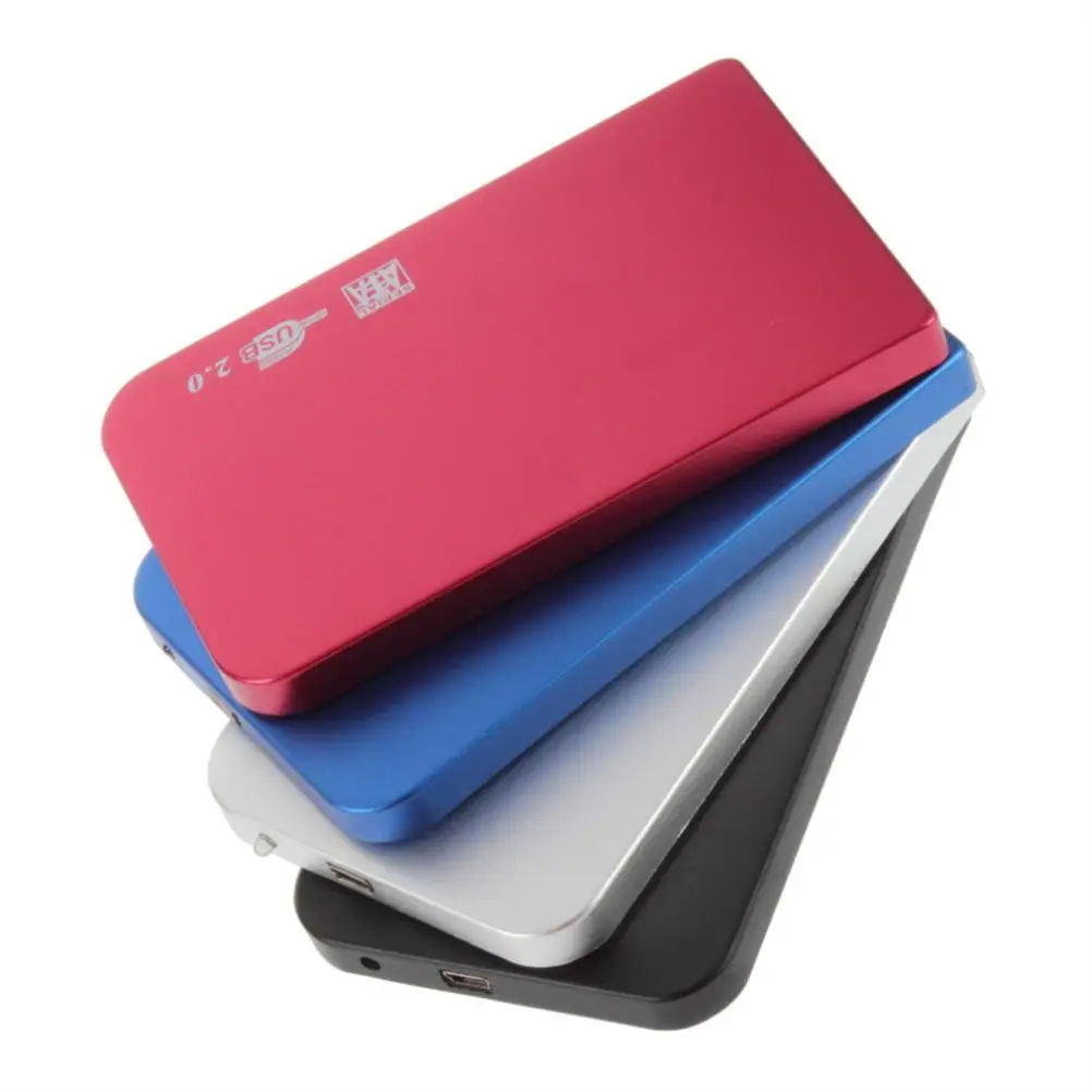 

Wholesale Ultra-Slim USB 2.0 Hard Drive External Enclosure Case for 2.5 Inch SATA HDD SSD