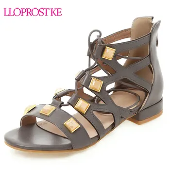 

Lloprost ke Flip Flops Summer Shoes Gladiator Sandals Women Flat Sandals Ladies Casual Sandalias Lace Up Zapatos Mujer H322