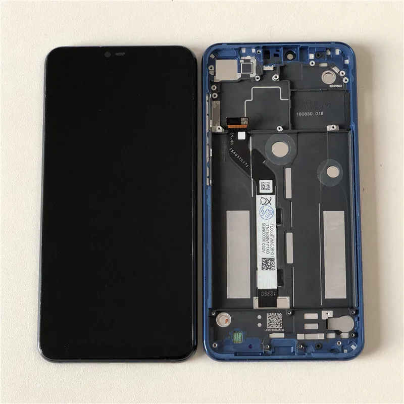 

Original M&Sen For 6.26" Xiaomi Mi 8 Lite LCD Screen Display With Frame+Touch Panel Digitizer Frame For Mi8 Lite MI 8X LCD Frame