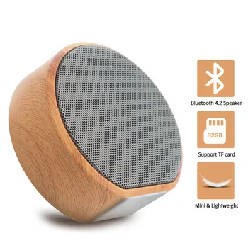 

Bluetooth Speaker Wireless Portable Mini Audio Box With Microphone 3.5mm Jack USB Charging AUX Cable TF Card Slot For MP3 Phone