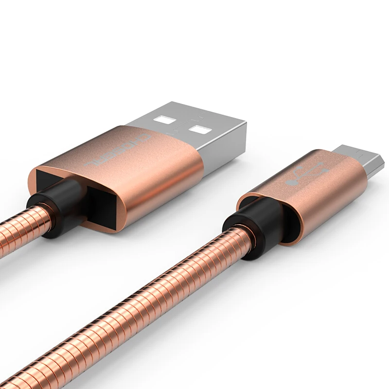 Высокоскоростной металлический кабель CHOSEAL с разъемами USB A и Micro 2 0 для