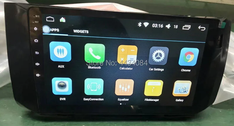 Clearance Ouchuangbo car stereo gps audio for Proton Alza 2010-2017 support BT aux android 8.1 2GB RAM free Malaysia map 5