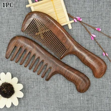 Аромат здоровья кисточки расческа Detangle для женщин деревянный салон натурального сандалового дерева массаж широкий зуб инструменты для волос дома антистатические Длинные