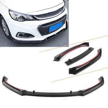 

3PCS Car Front Bumper Lip Spoiler Cover Protector Trim For Chevrolet Malibu 2012 2013 2014 2015 2016 2017 2018