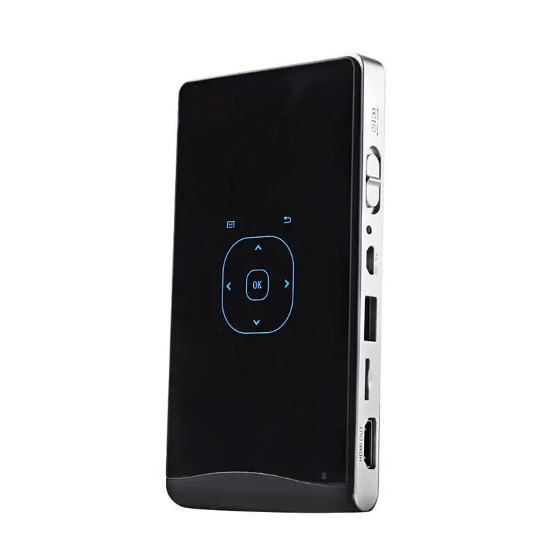

magicsee Portable Android Handle Dlp100Wm Wifi Home Theater Hd Mini Smart Projector With Wired Sync Display For Iphone(Eu Plug