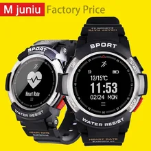 NEW Smartwatch IP68 Waterproof Bluetooth 4.0 Dynamic Heart Rate Monitor F6 Smart watch For Android Apple Smart Phone clock